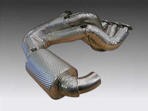 Price of  high-temperature-insulation-exhaust-insulating-Wrap-rigid-thermal-heat-shielding-exhaust-collector-tube